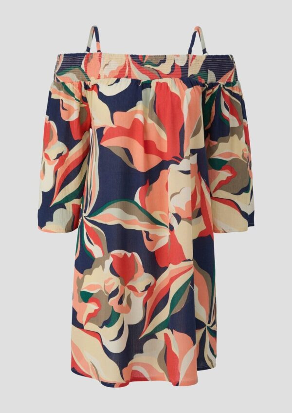 Strandkleid mit All-over-Muster