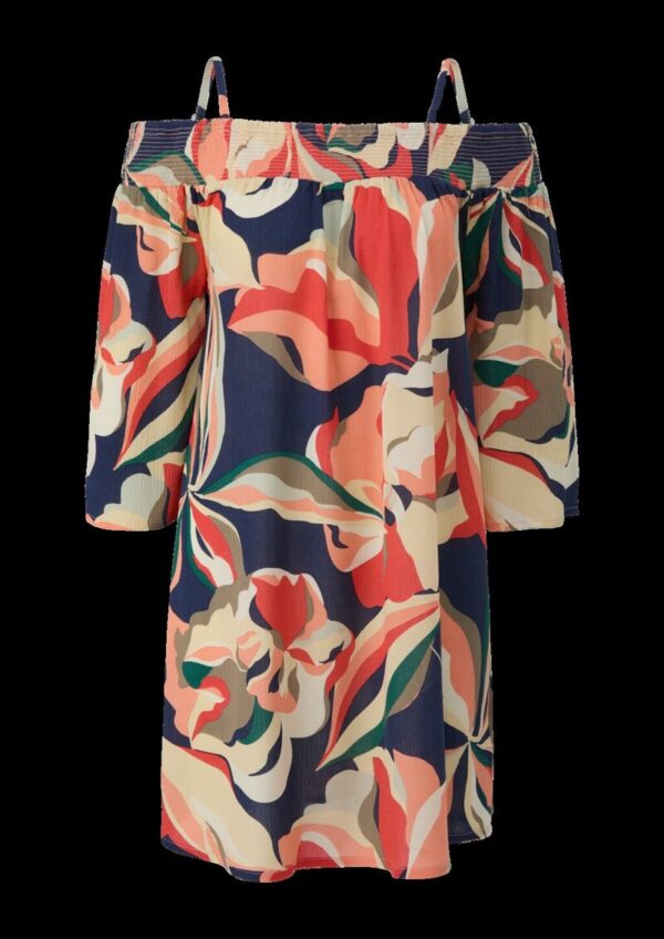 Strandkleid mit All-over-Muster