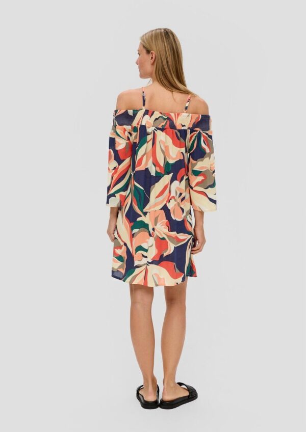 Strandkleid mit All-over-Muster