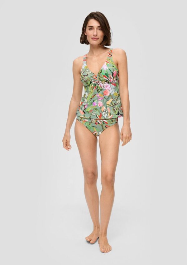 Floral gemustertes Tankini-Oberteil