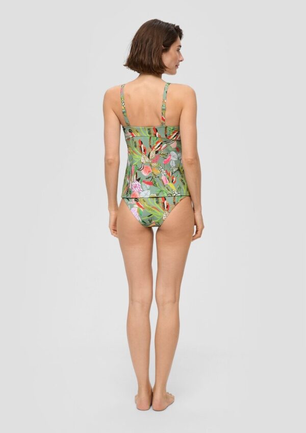 Floral gemustertes Tankini-Oberteil