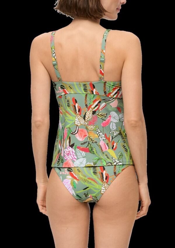 Floral gemustertes Tankini-Oberteil