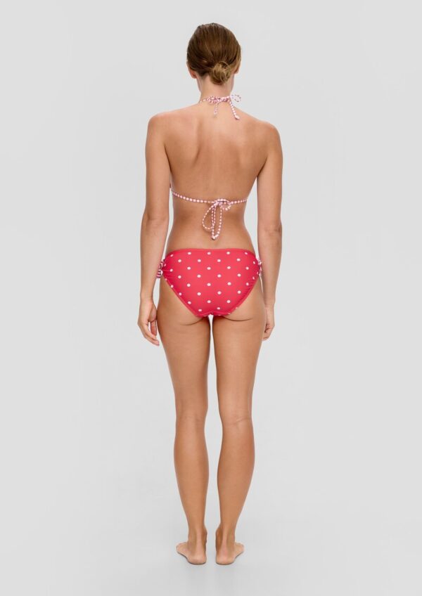 Triangel-Bikinitop mit Polka Dots