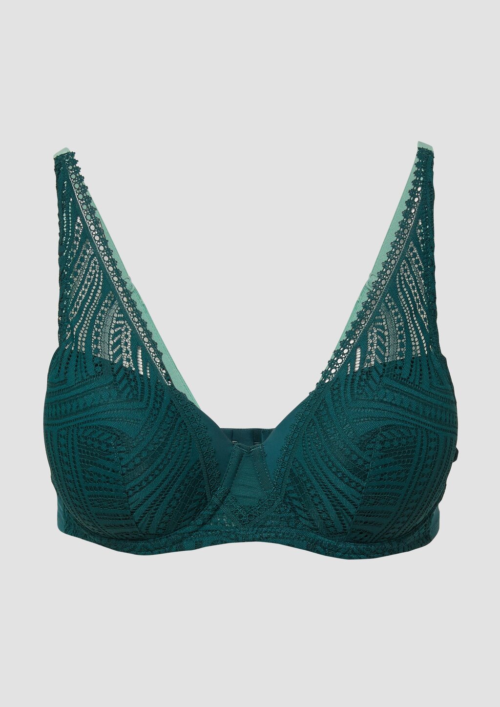 Schalen-BH mit Spitzen-Details
