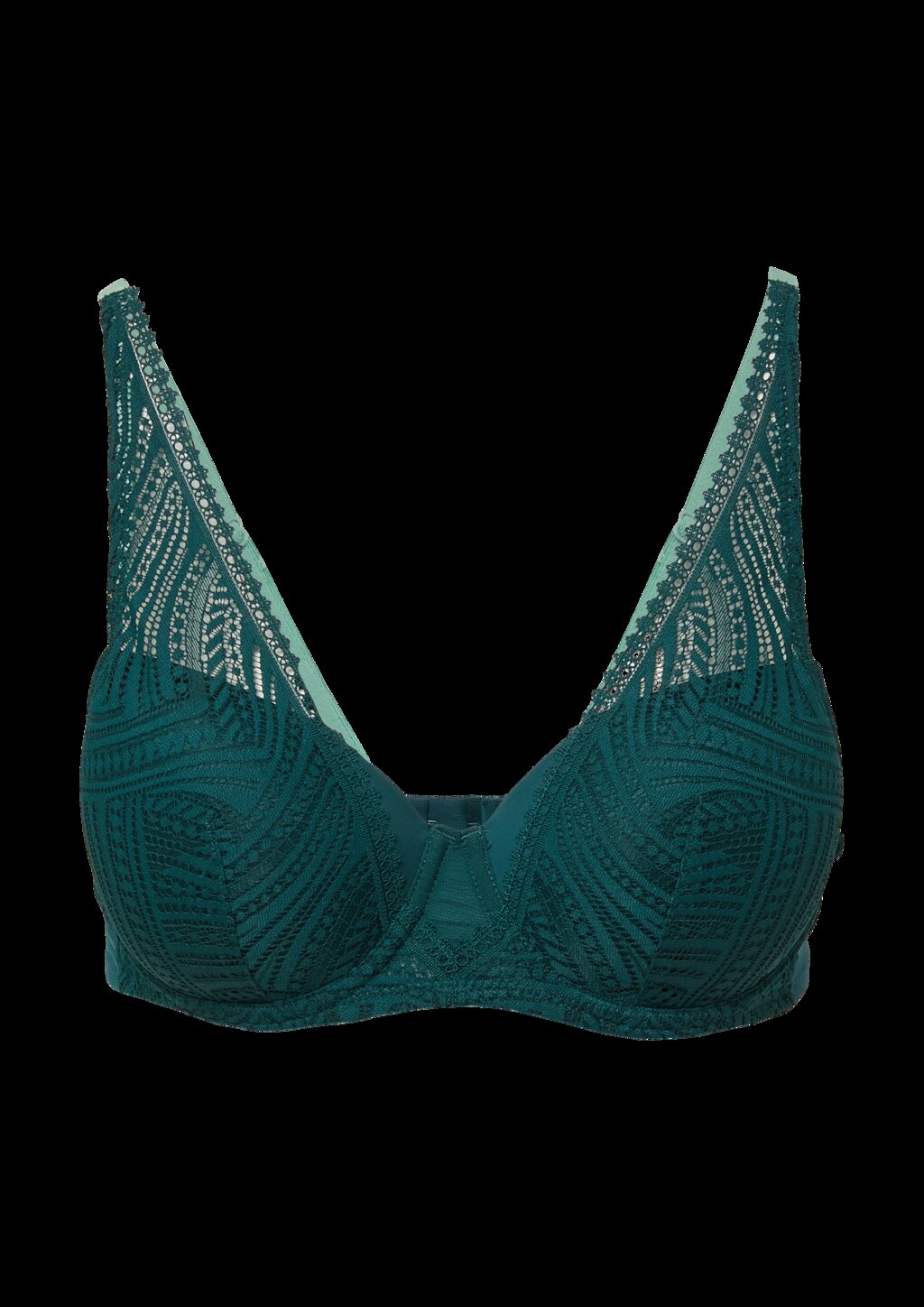 Schalen-BH mit Spitzen-Details