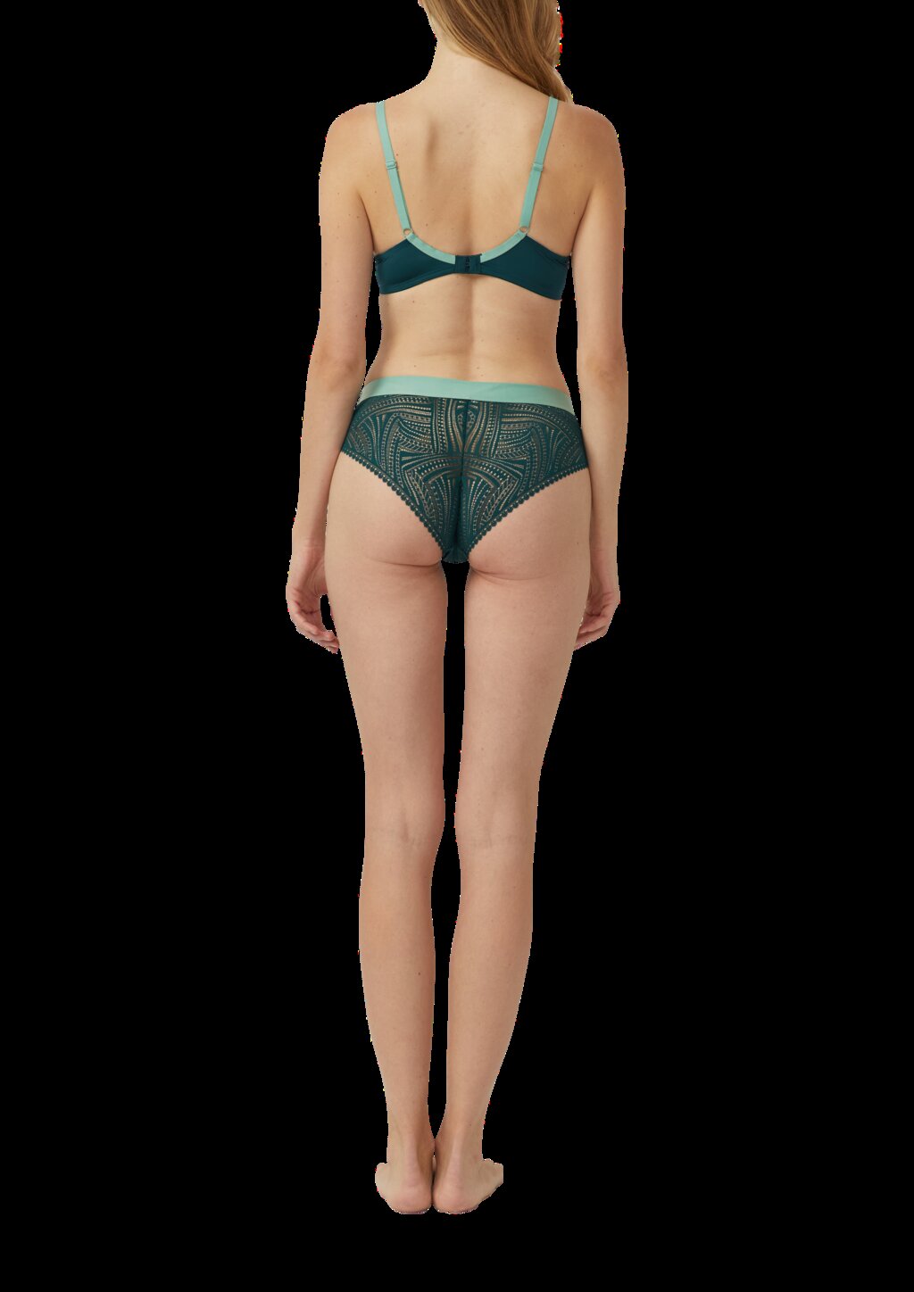 Schalen-BH mit Spitzen-Details