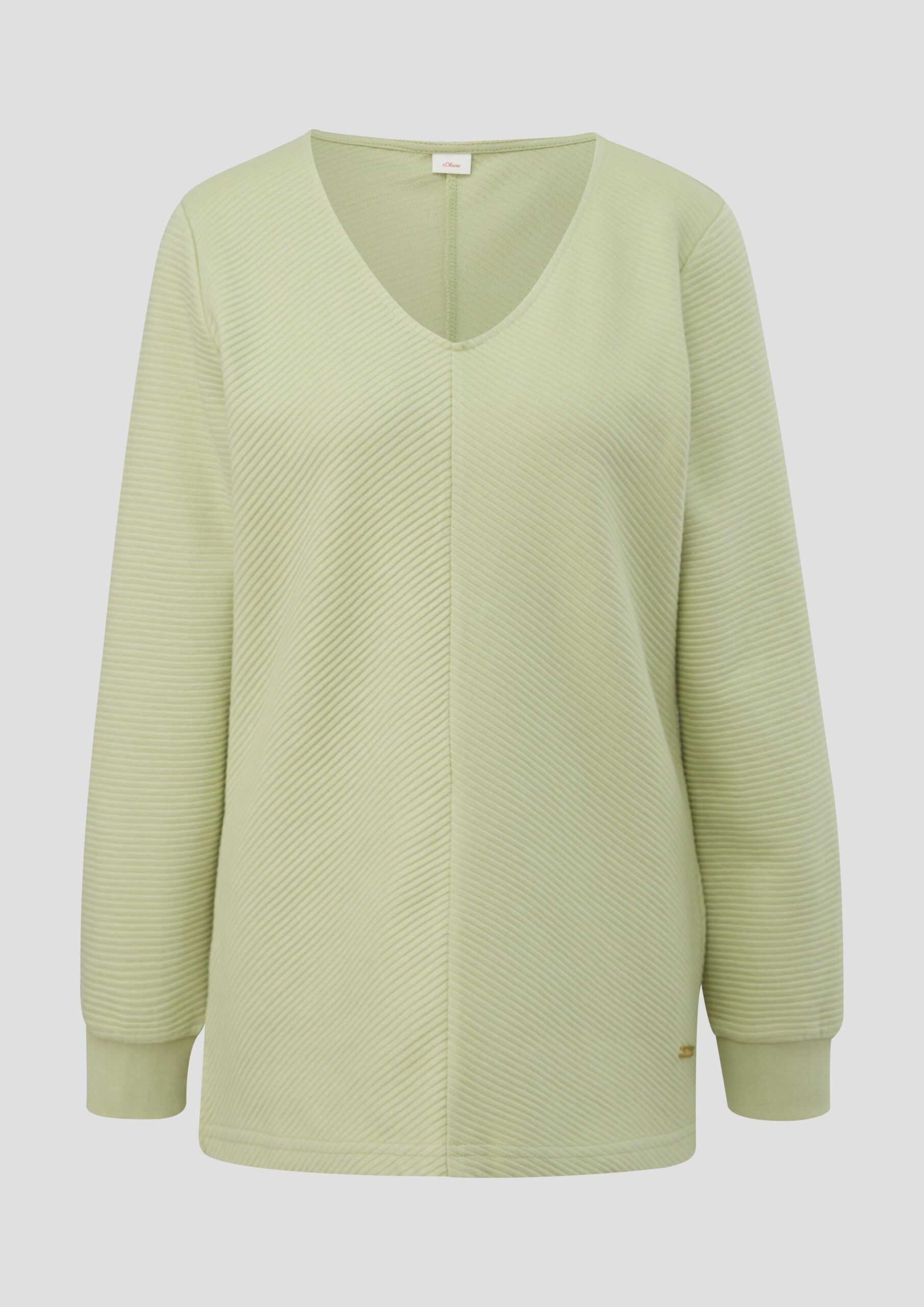 Pyjama-Sweatshirt aus reiner Baumwolle