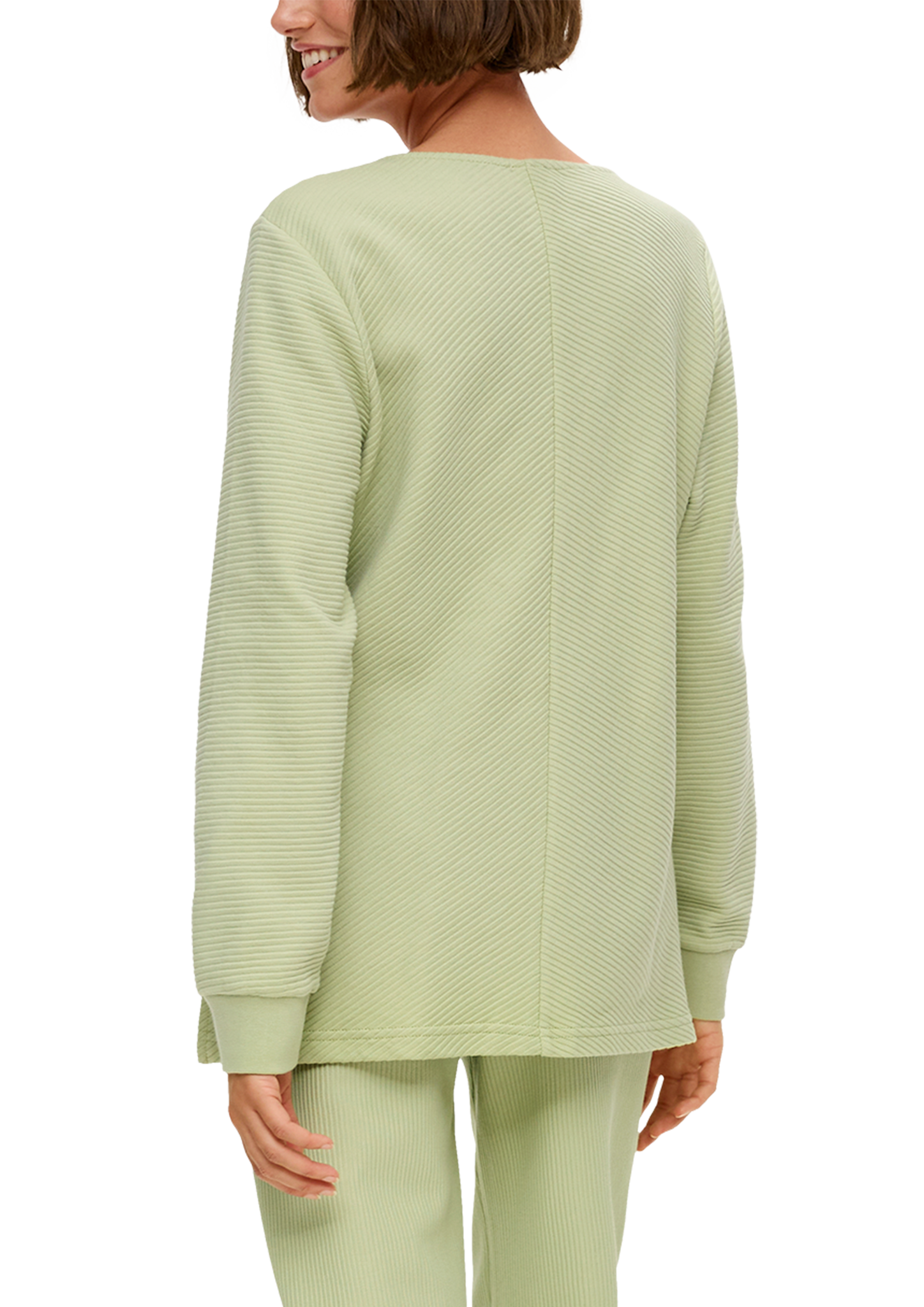 Pyjama-Sweatshirt aus reiner Baumwolle