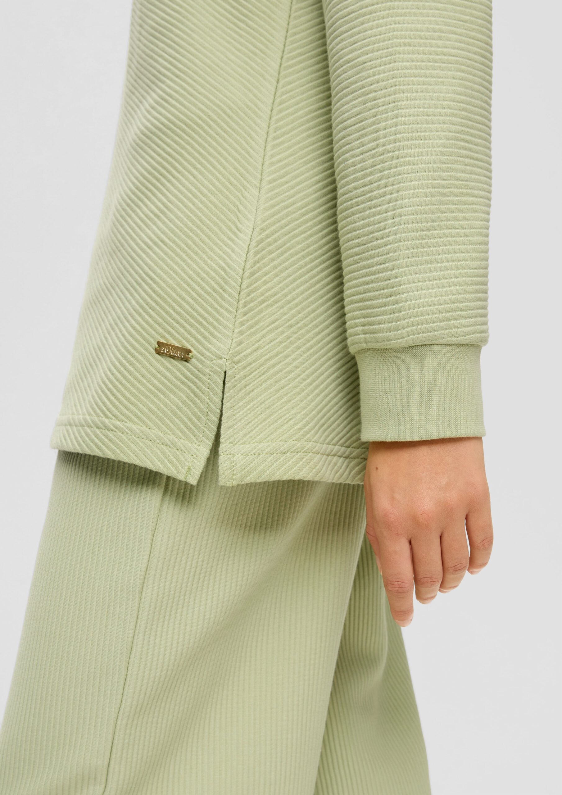 Pyjama-Sweatshirt aus reiner Baumwolle