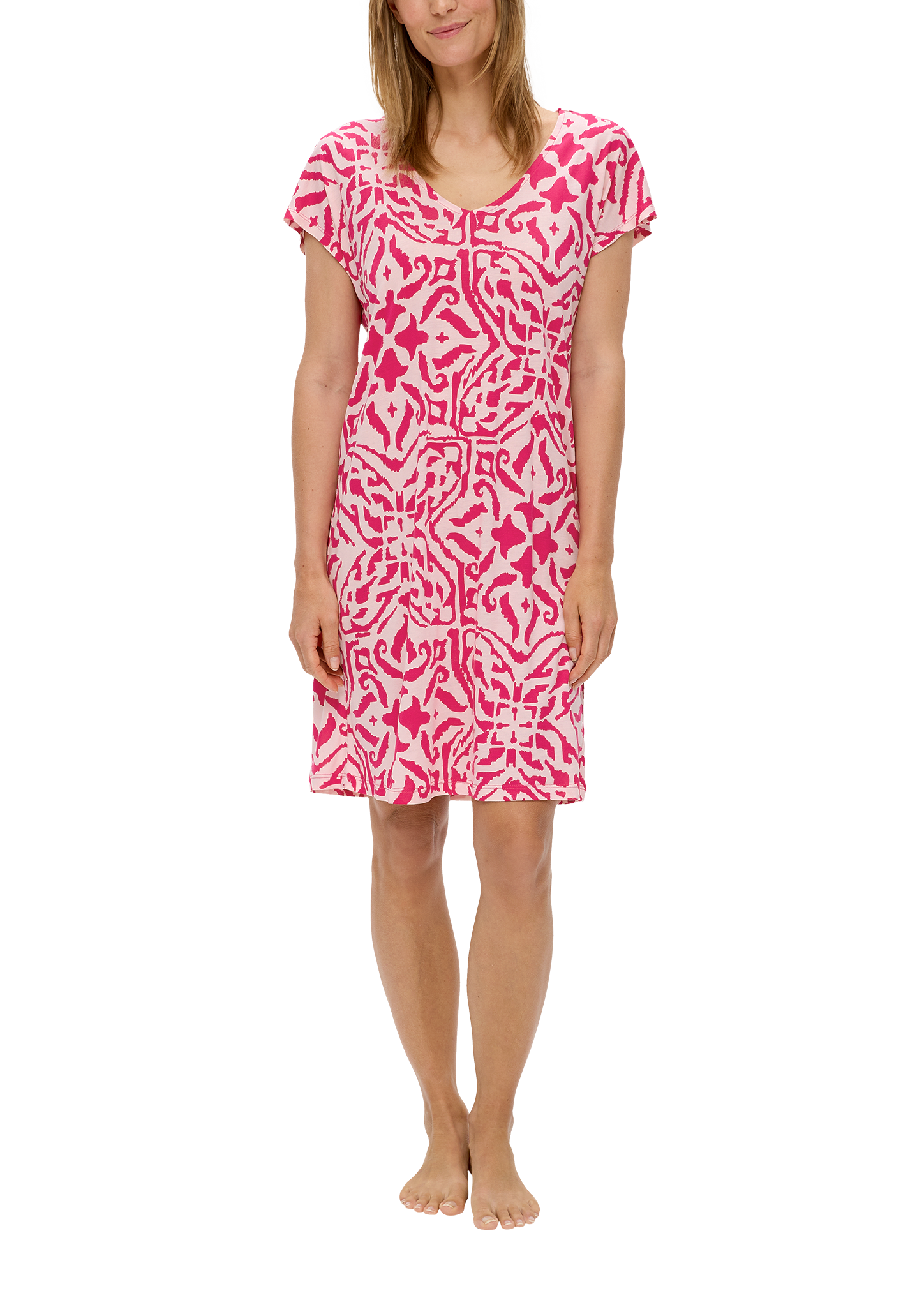 Nachthemd aus reiner Viskose