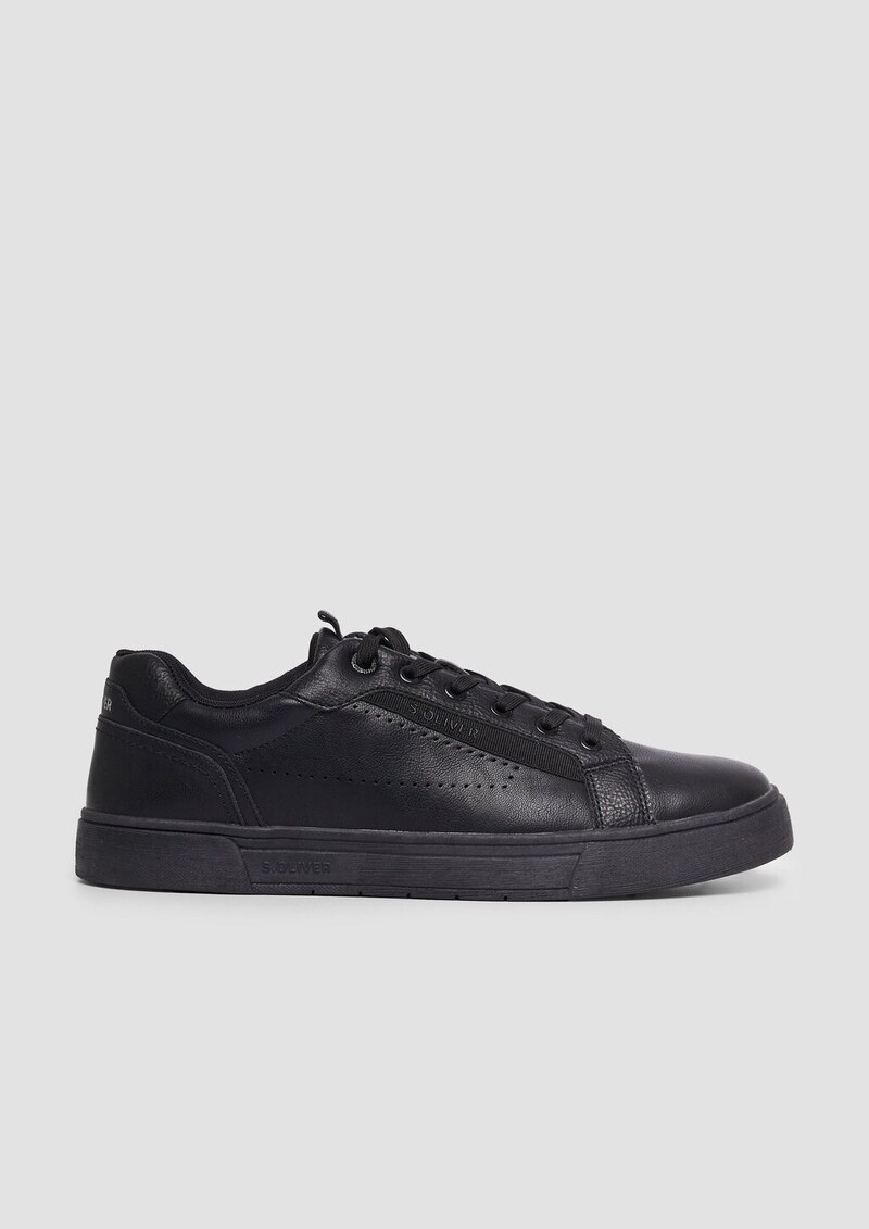 Sneaker in Leder-Optik
