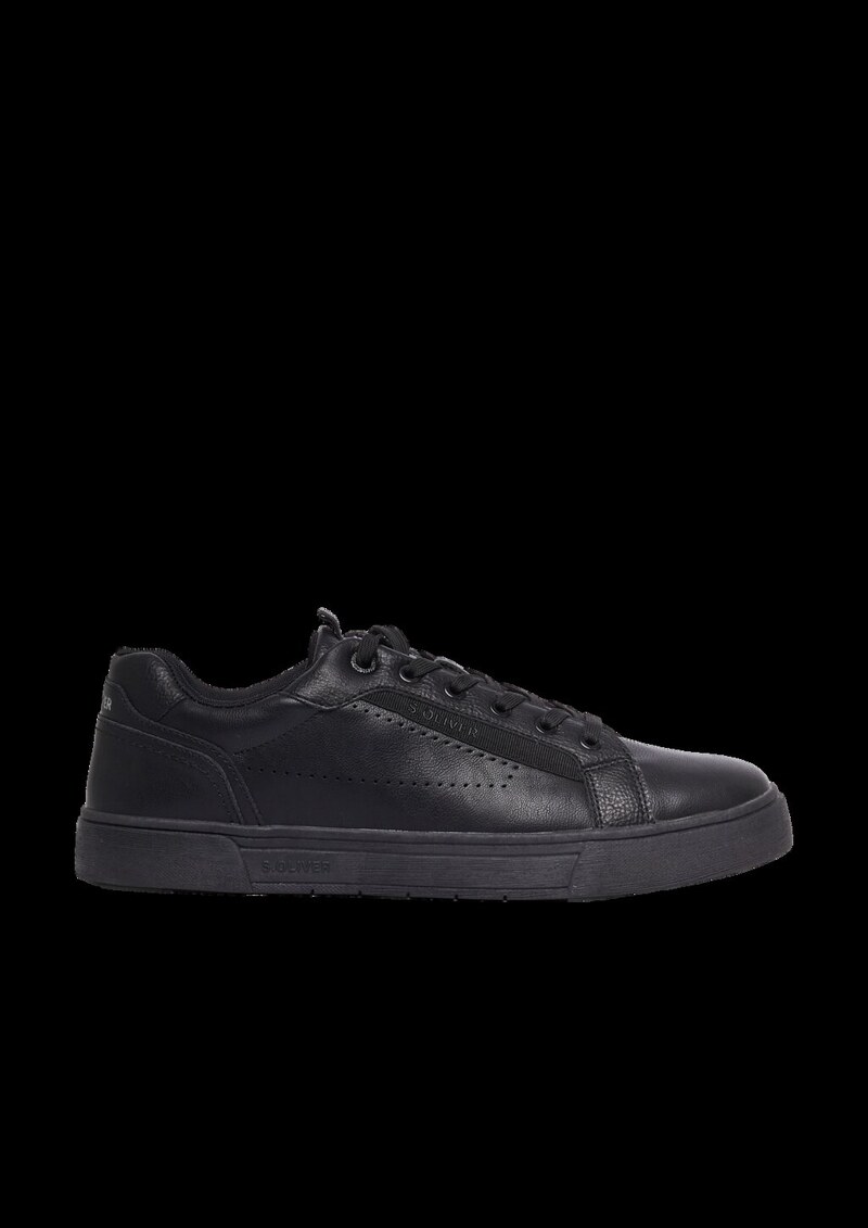 Sneaker in Leder-Optik