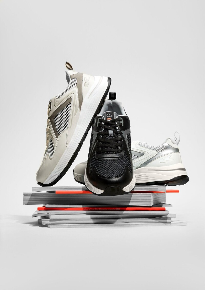 Sportlicher Sneaker mit Mesh