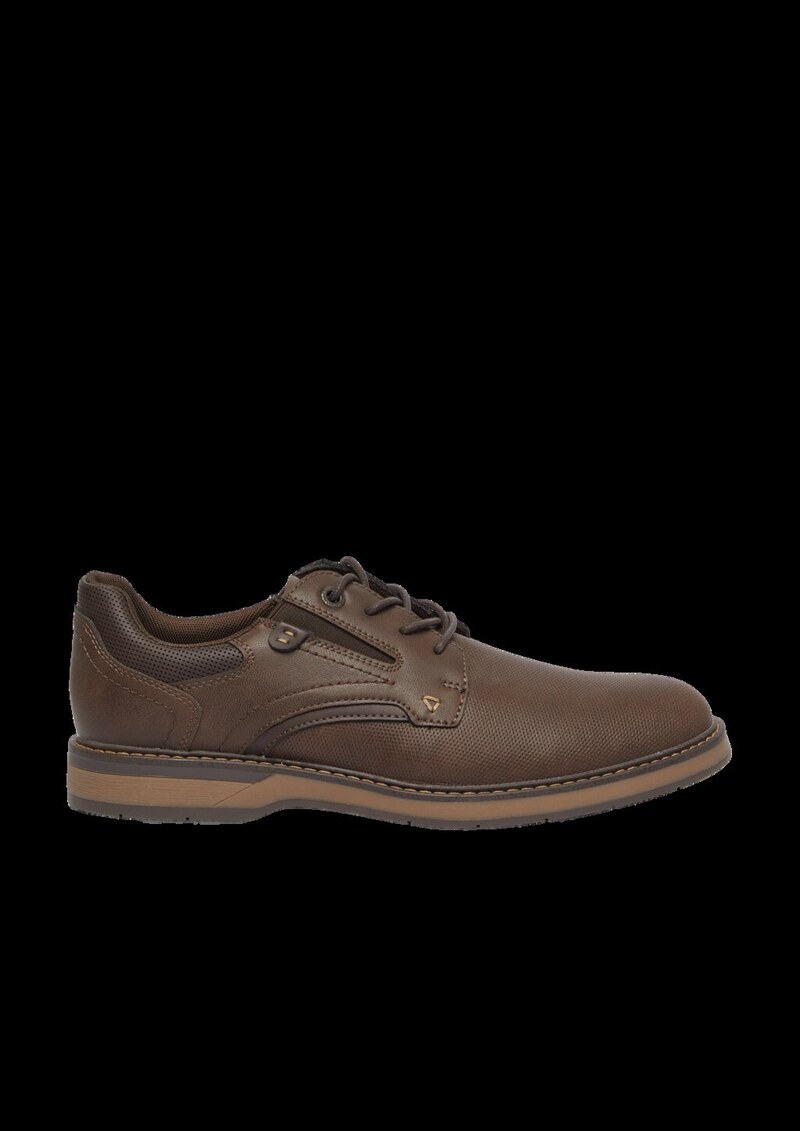 Schnürer in Wildleder-Optik