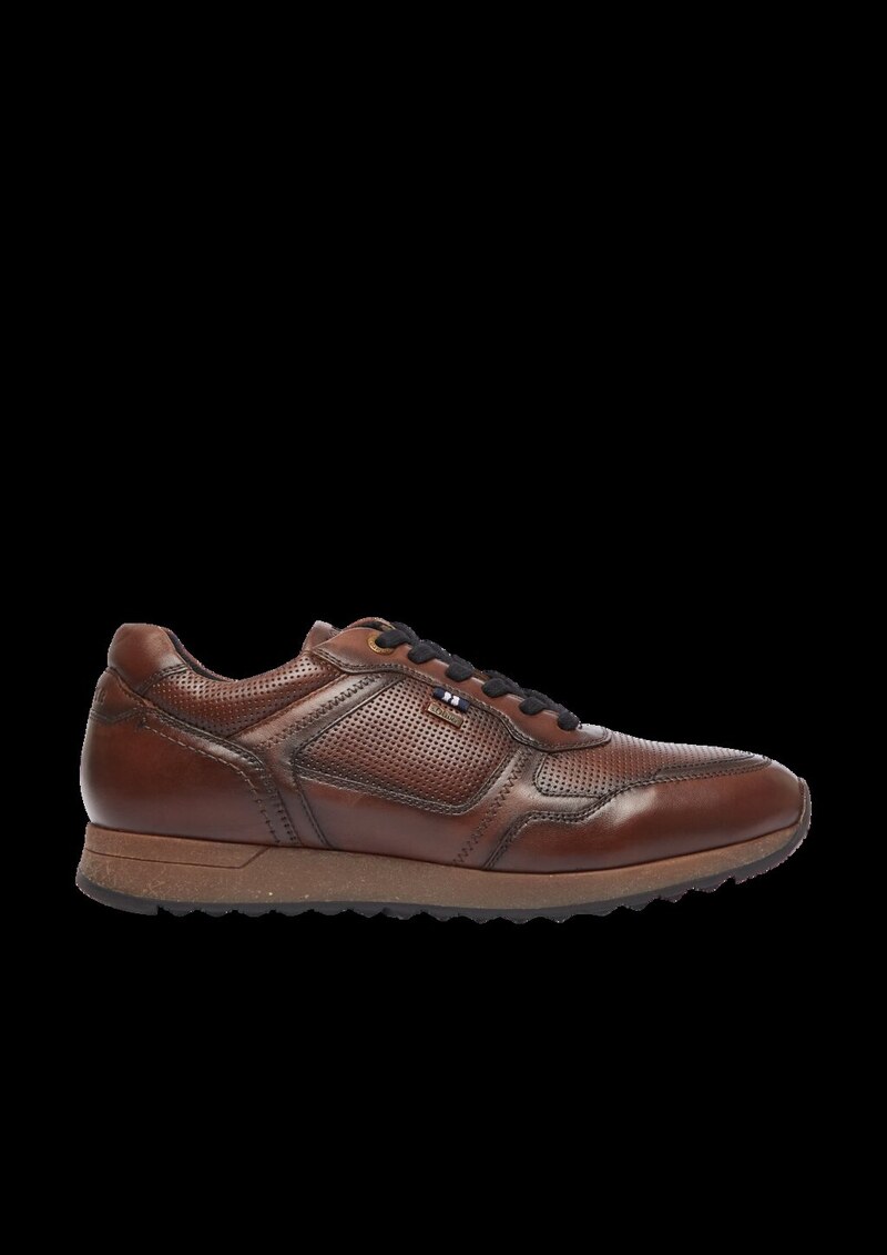 Lederschnürer mit Logo-Prägung