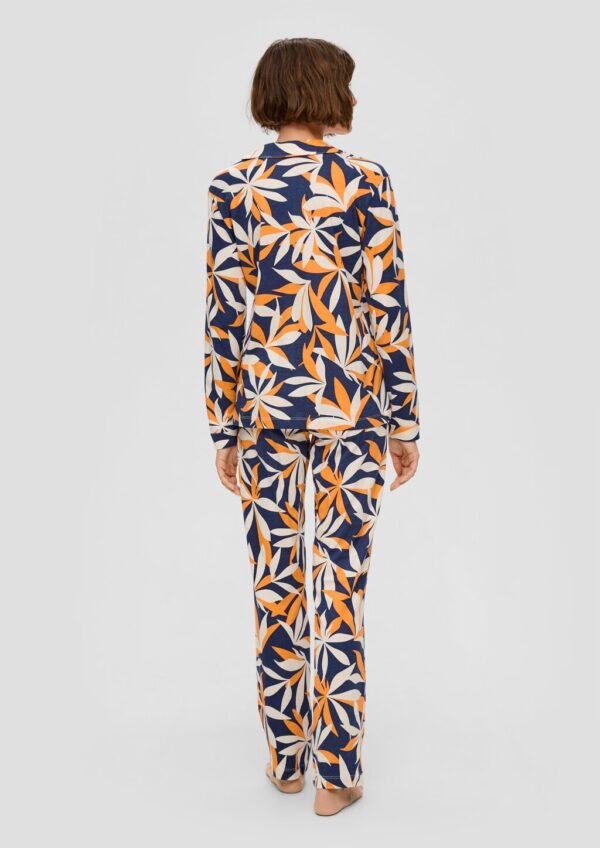 Gemustertes Pyjama-Set