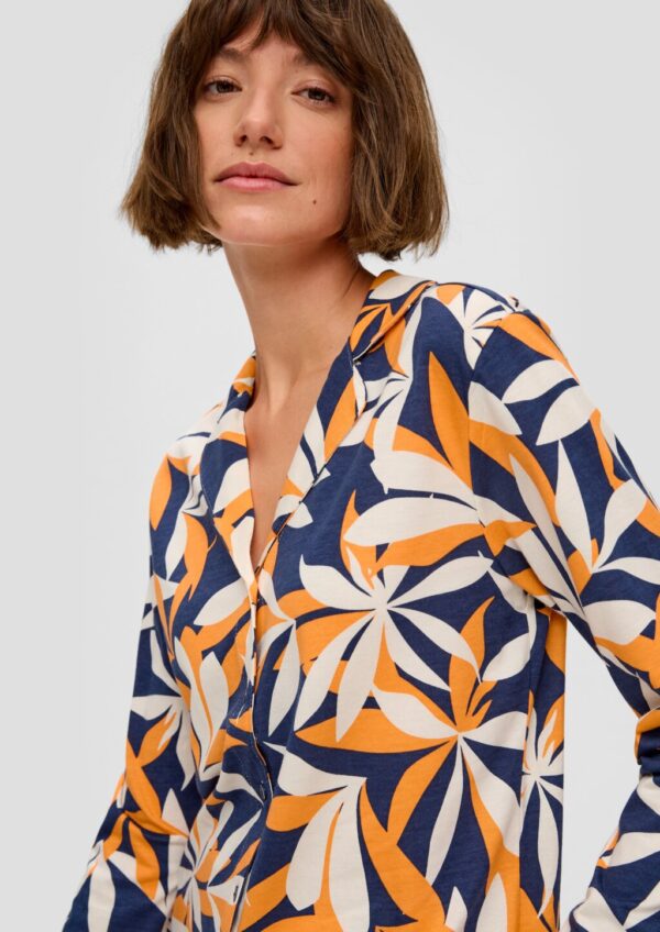 Gemustertes Pyjama-Set