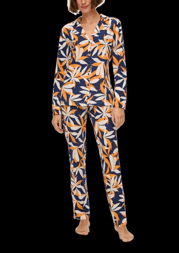 Gemustertes Pyjama-Set