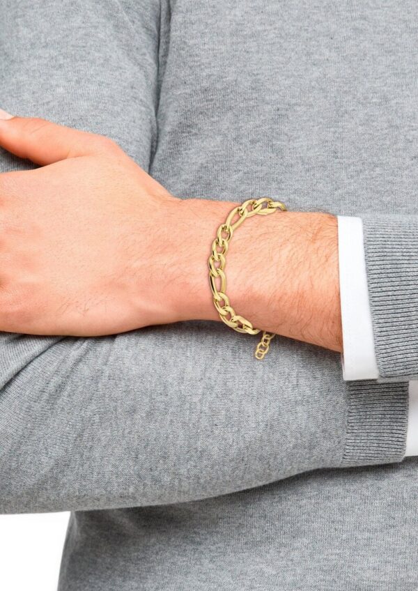 Goldenes Gliederarmband