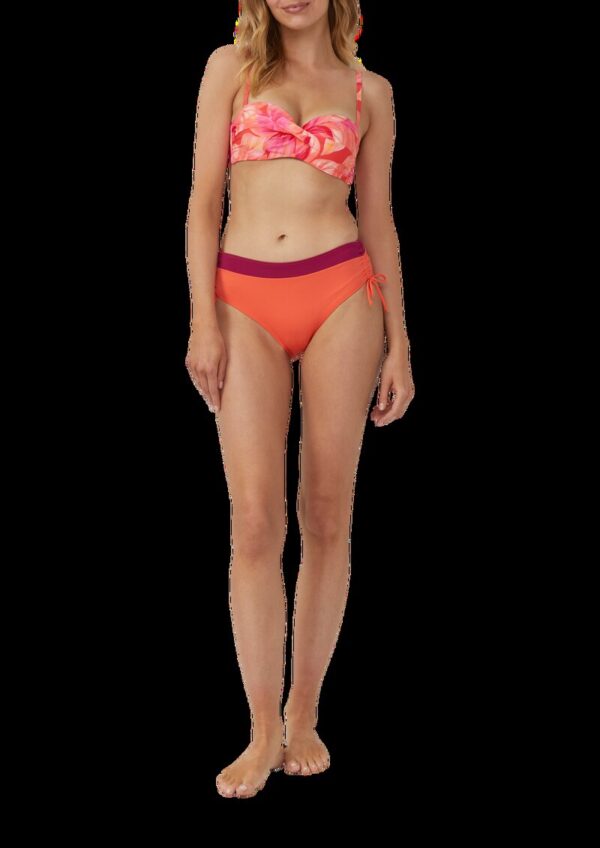 Bandeau-Bikini-Top mit floralem Muster Mix & Match