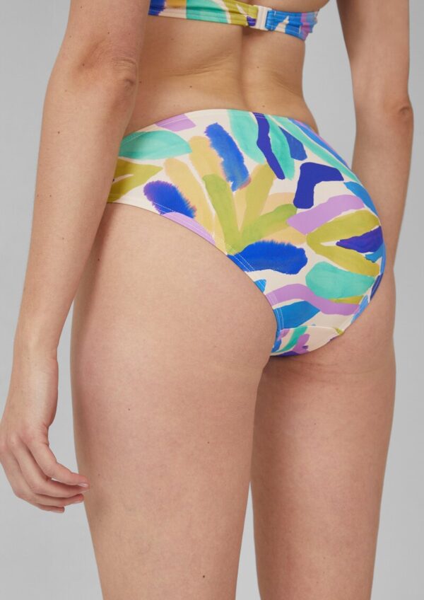 Bandeau-Bikini-Top mit abstraktem Muster Mix & Match