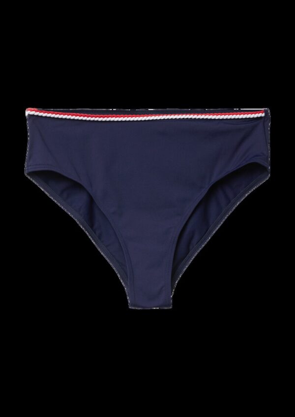 Mix and Match Bikinihose mit Kontrast-Detail