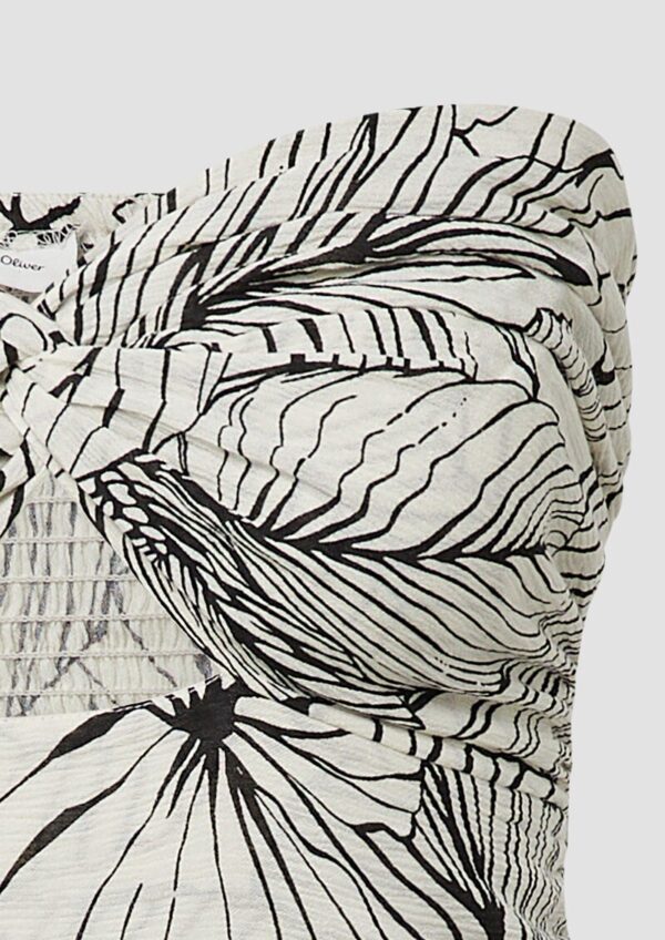 Bandeau-Top mit All-over-Print