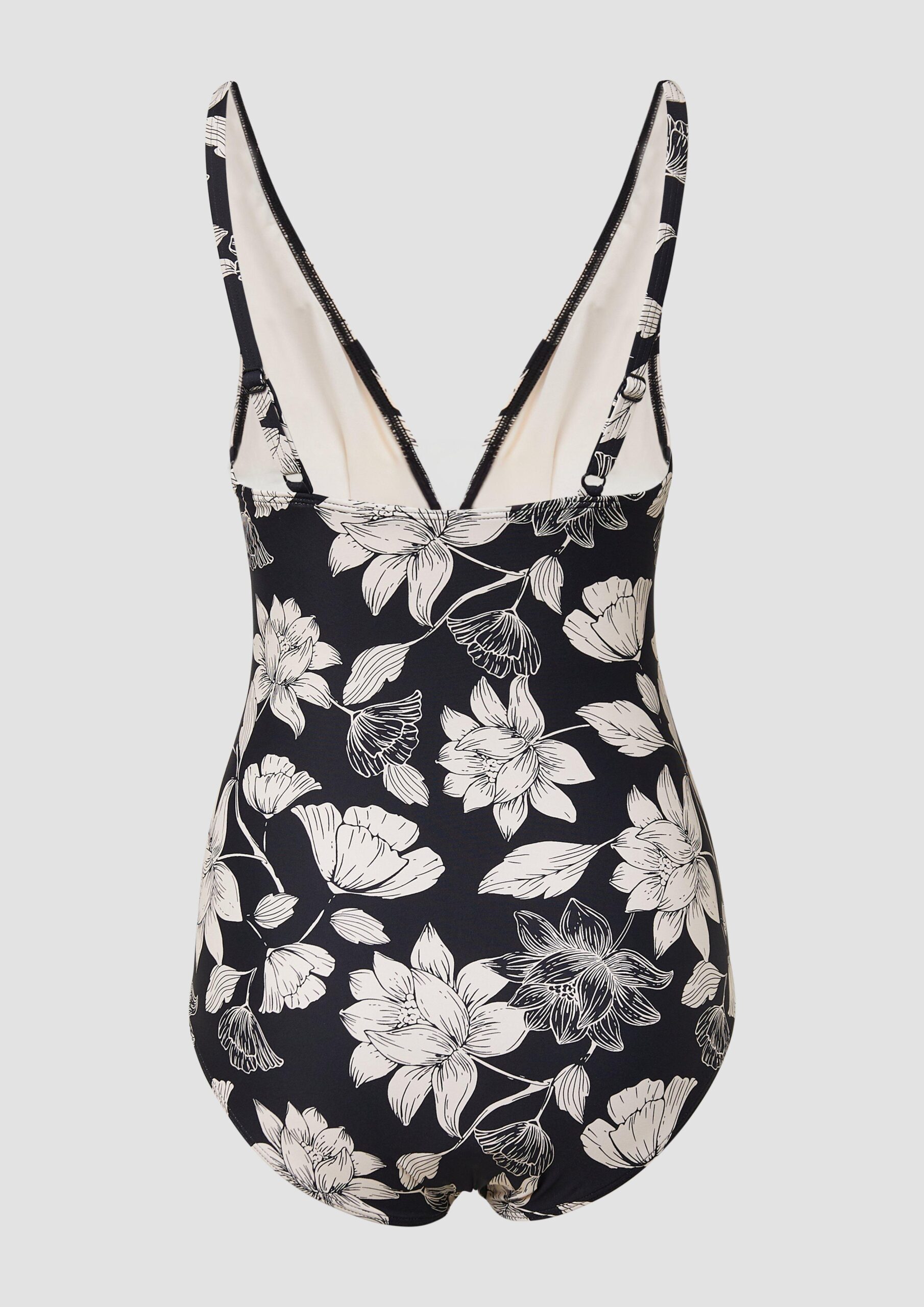 Floral gemusterter Badeanzug