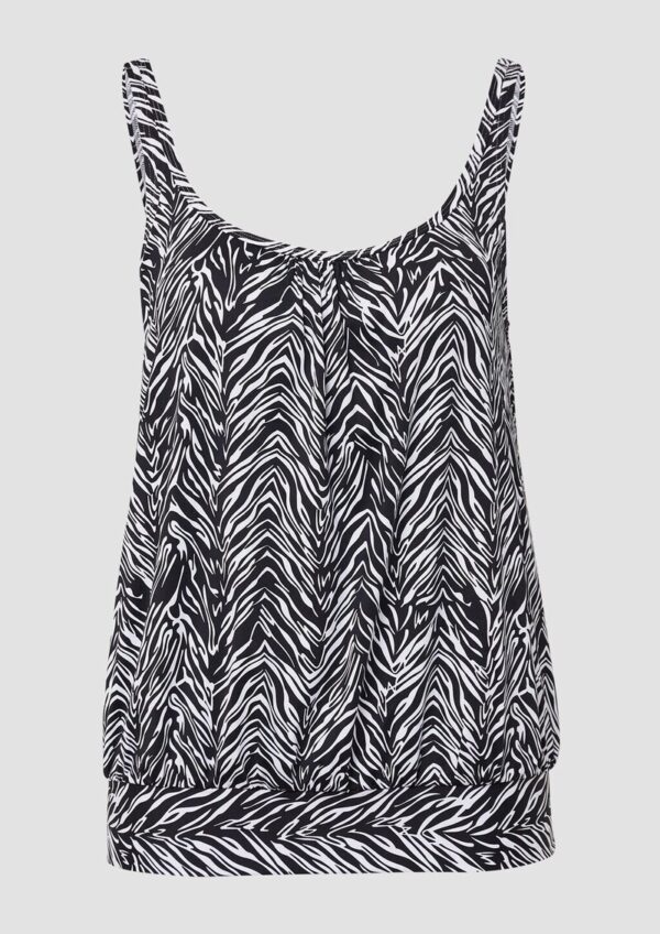 Mix & Match Tankini-Top mit Animal-Muster