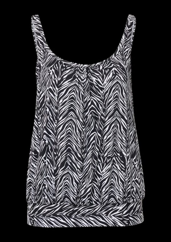 Mix & Match Tankini-Top mit Animal-Muster