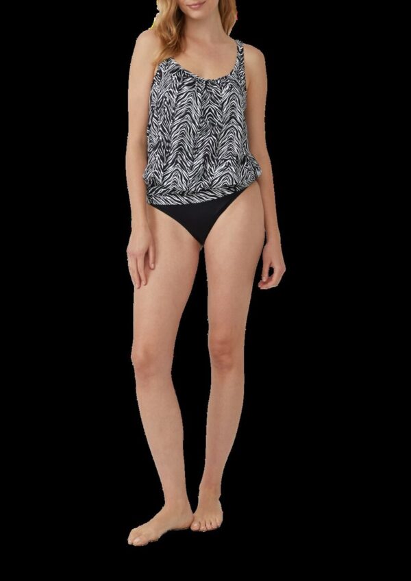 Mix & Match Tankini-Top mit Animal-Muster