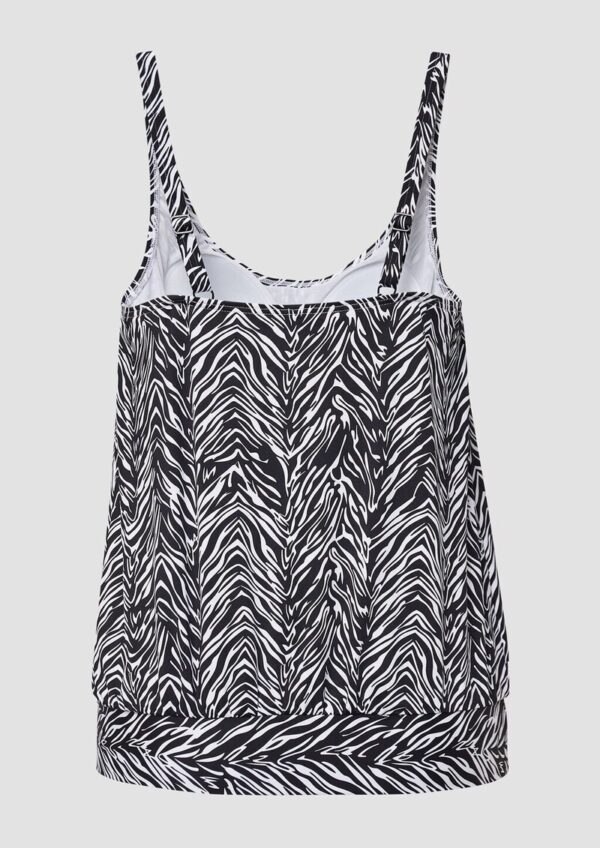 Mix & Match Tankini-Top mit Animal-Muster