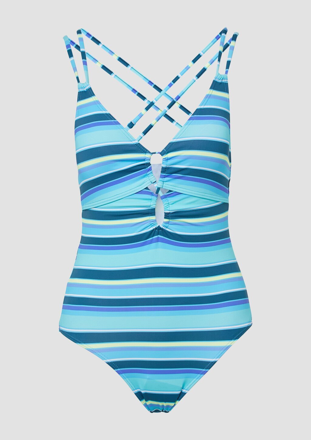 Badeanzug im Streifen-Design