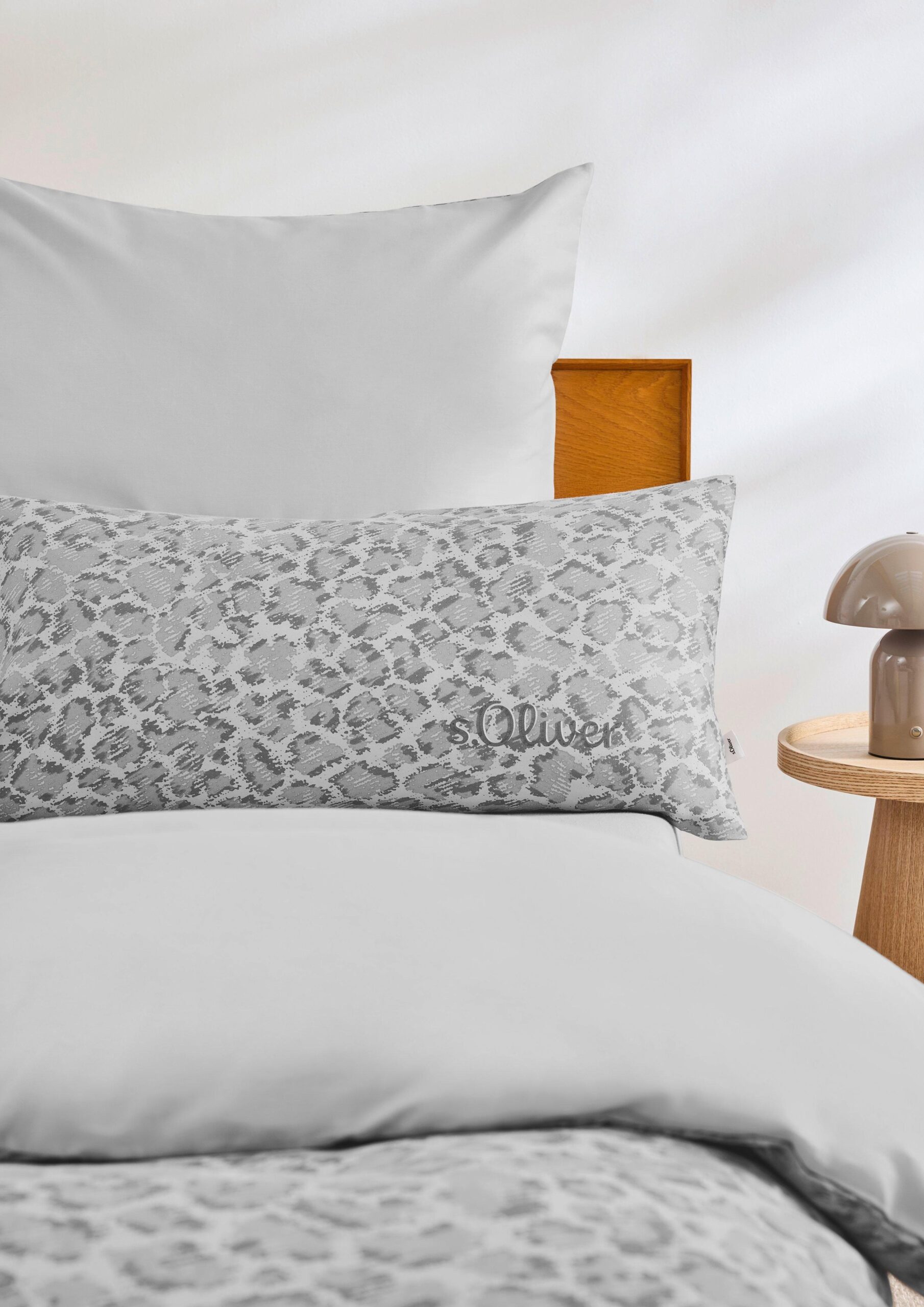 Wende-Bettwäsche-Set mit Leo-Muster