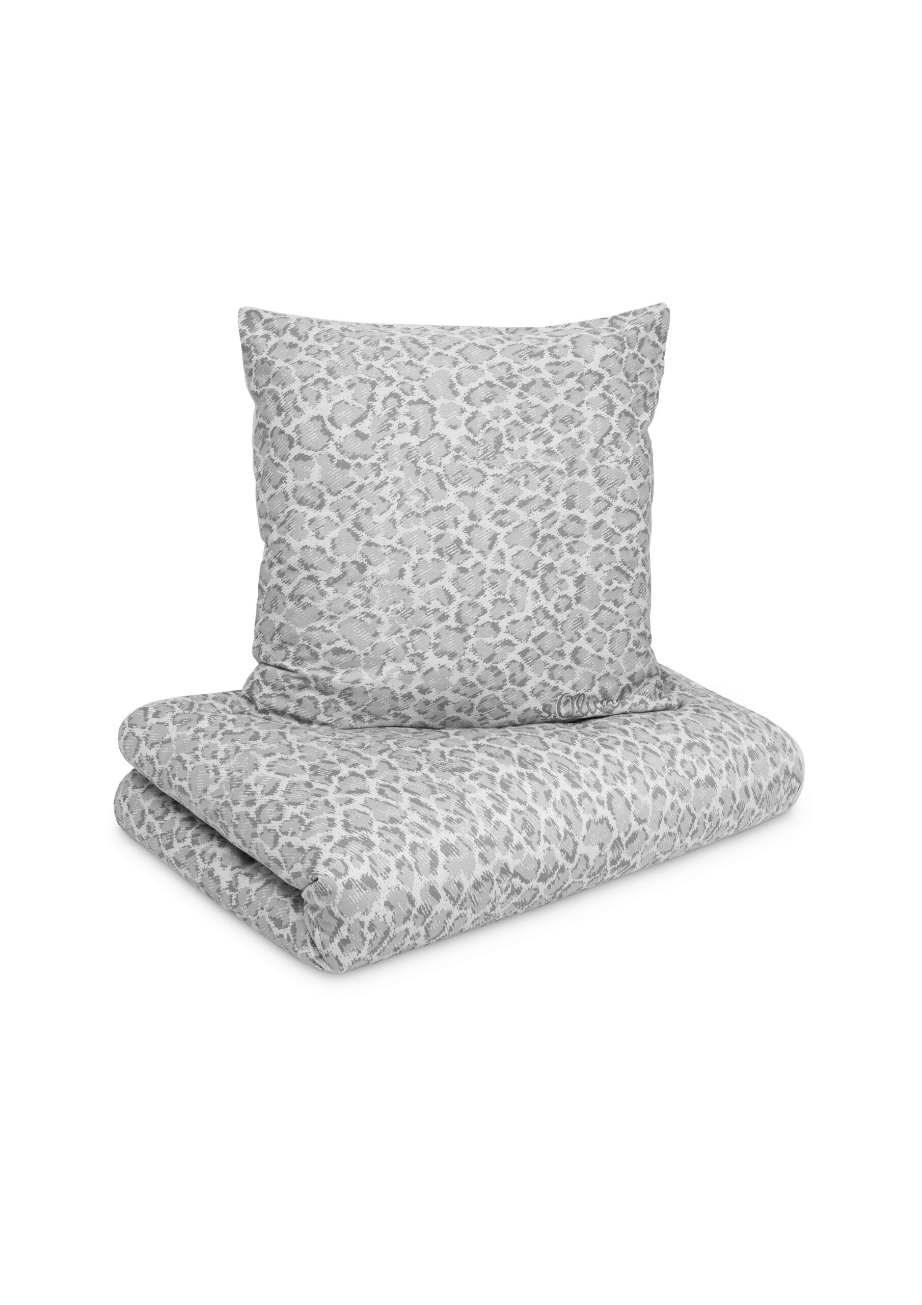 Wende-Bettwäsche-Set mit Leo-Muster