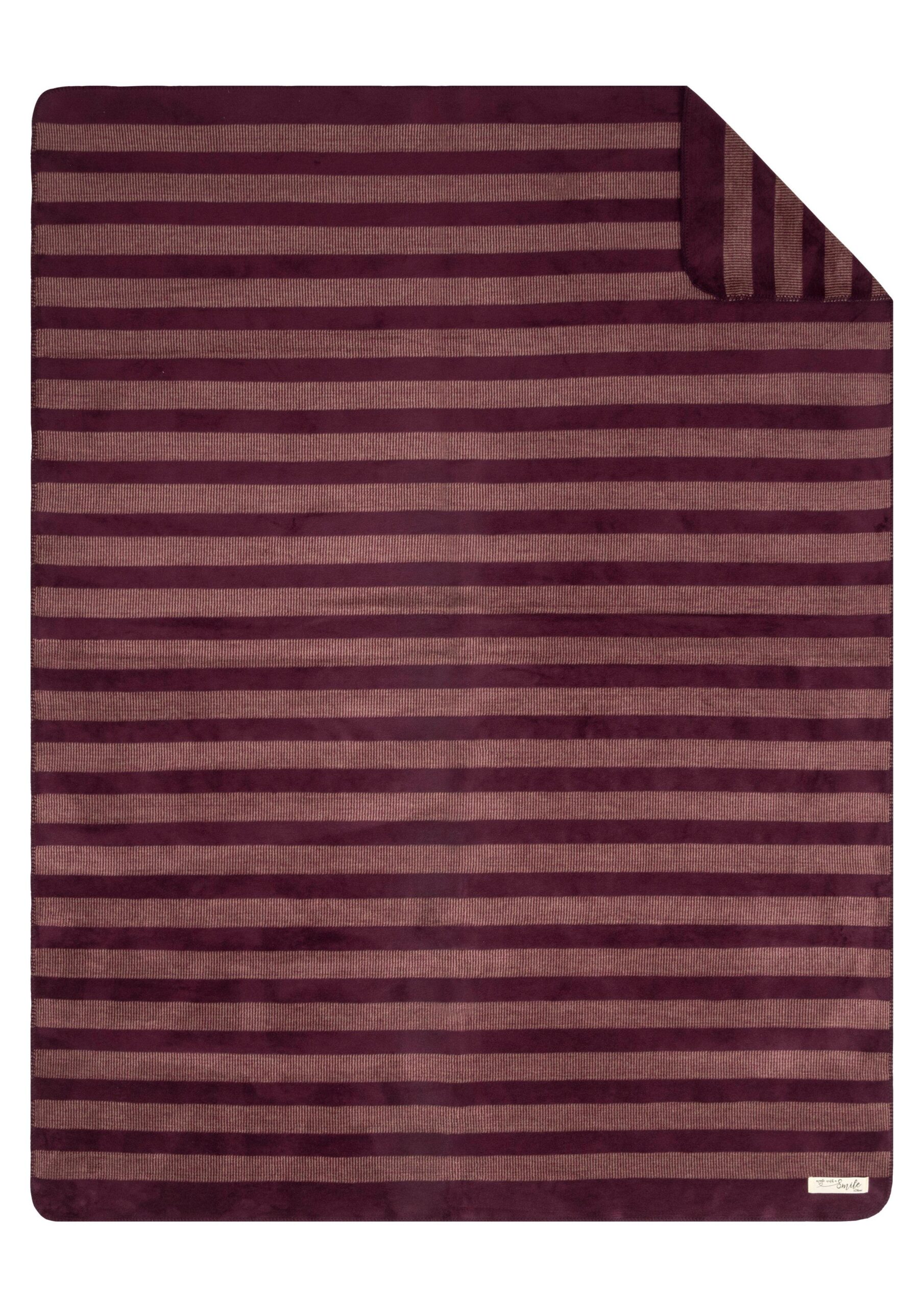 Kuschelige Decke aus Jacquard