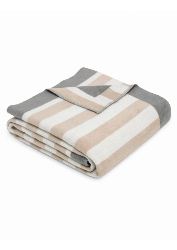 Kuschelige Decke aus Jacquard