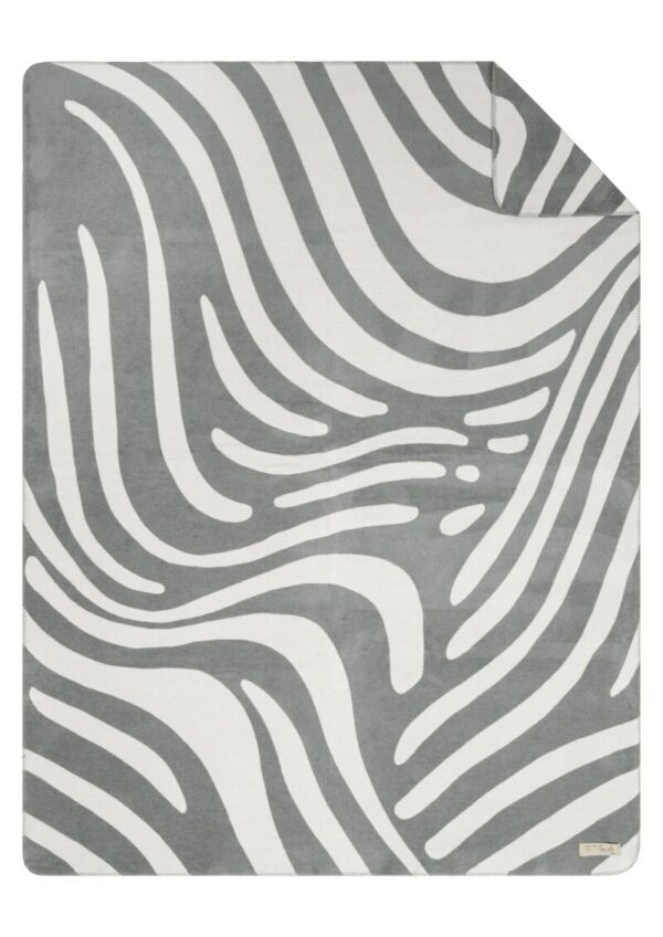 Weiche Decke aus Jacquard