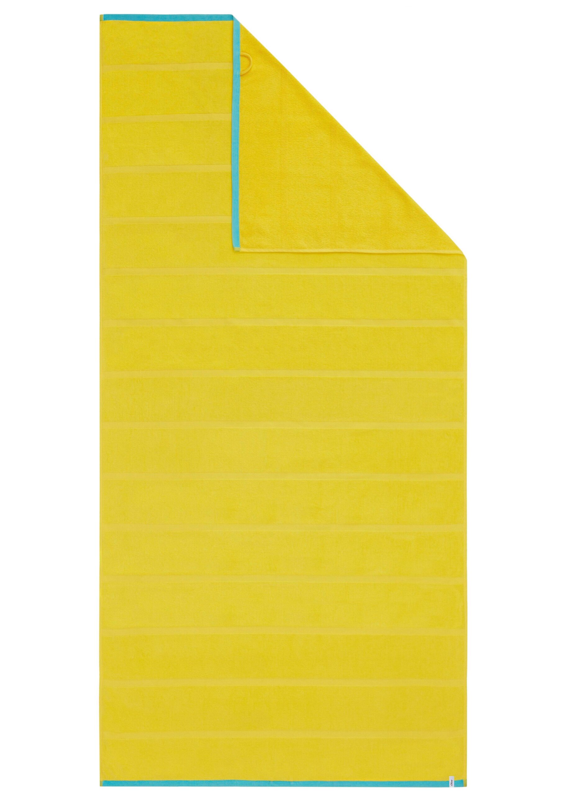 Gestreiftes Strandlaken aus Baumwolle