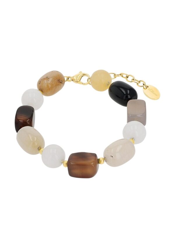 Statement-Armband mit Schmucksteinen