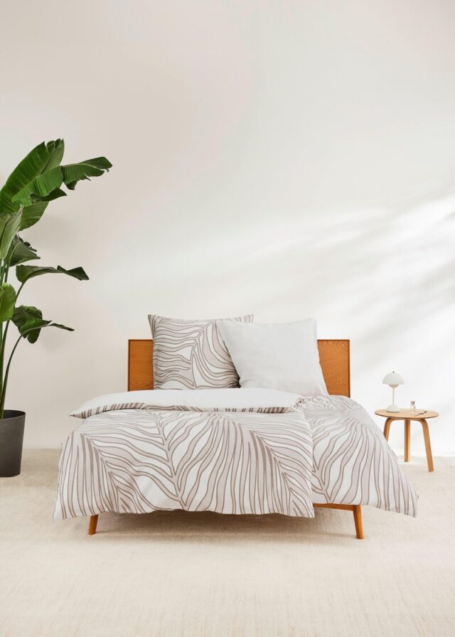 Wende-Bettwäsche im Set aus Satin