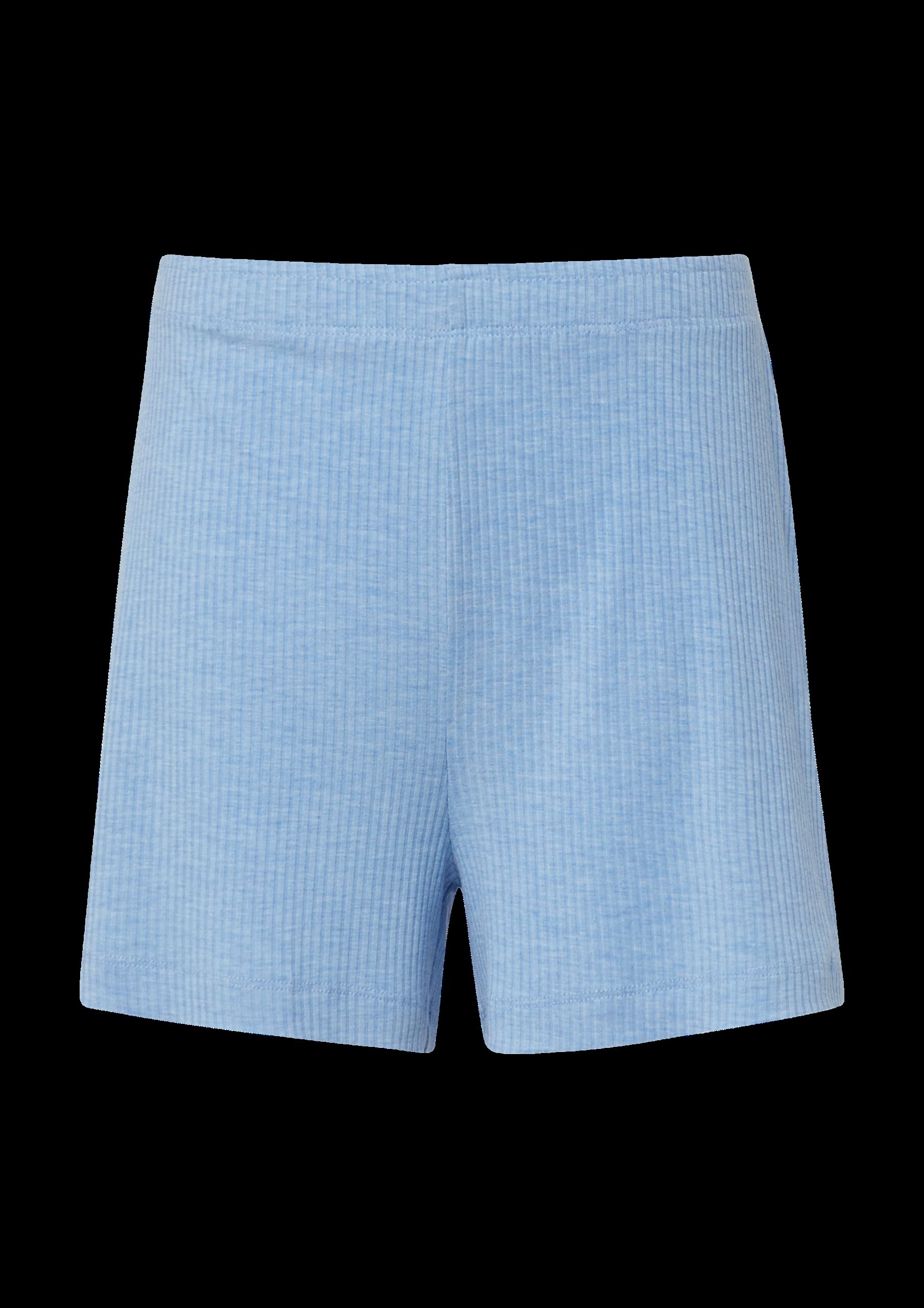 Pyjama-Shorts aus Modalmix mit Rippstruktur