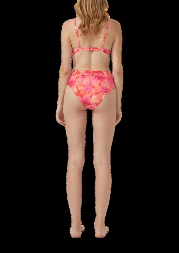 Push-up Bikinitop mit All-over-Print