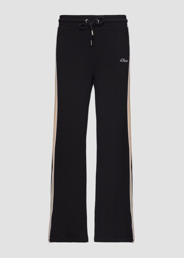 Sweathose mit Streifen-Detail