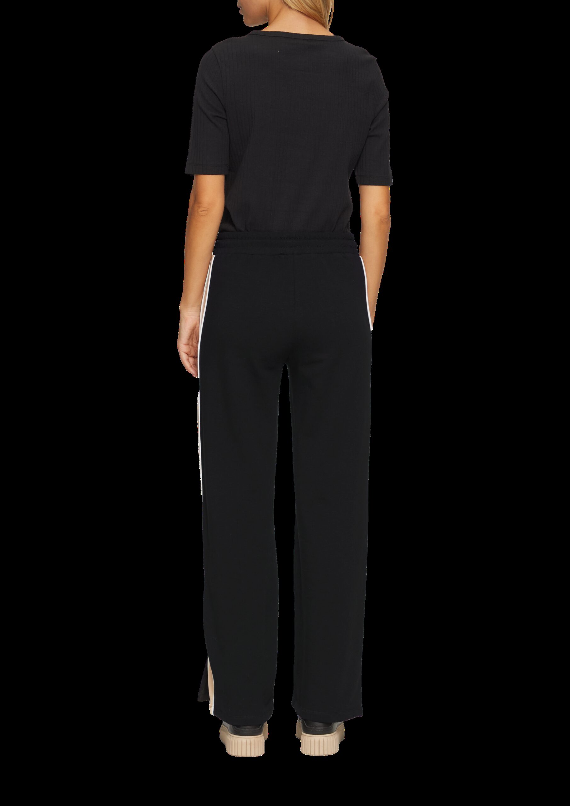 Sweathose mit Streifen-Detail