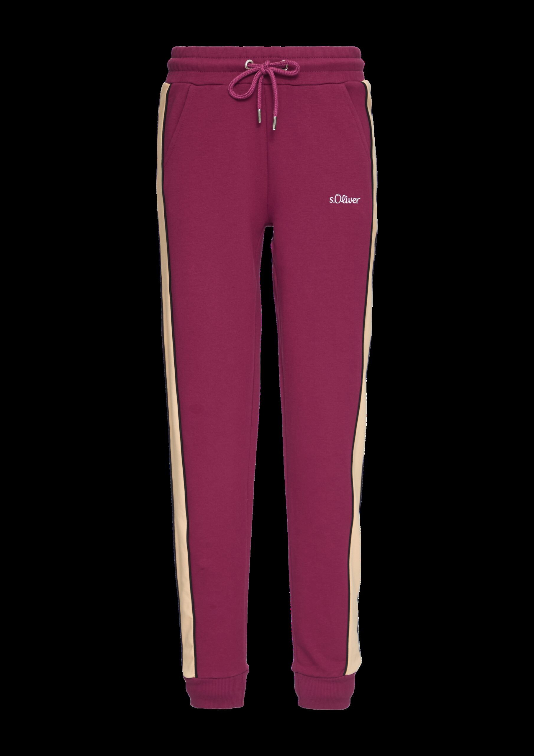 Sweathose mit Streifen-Detail