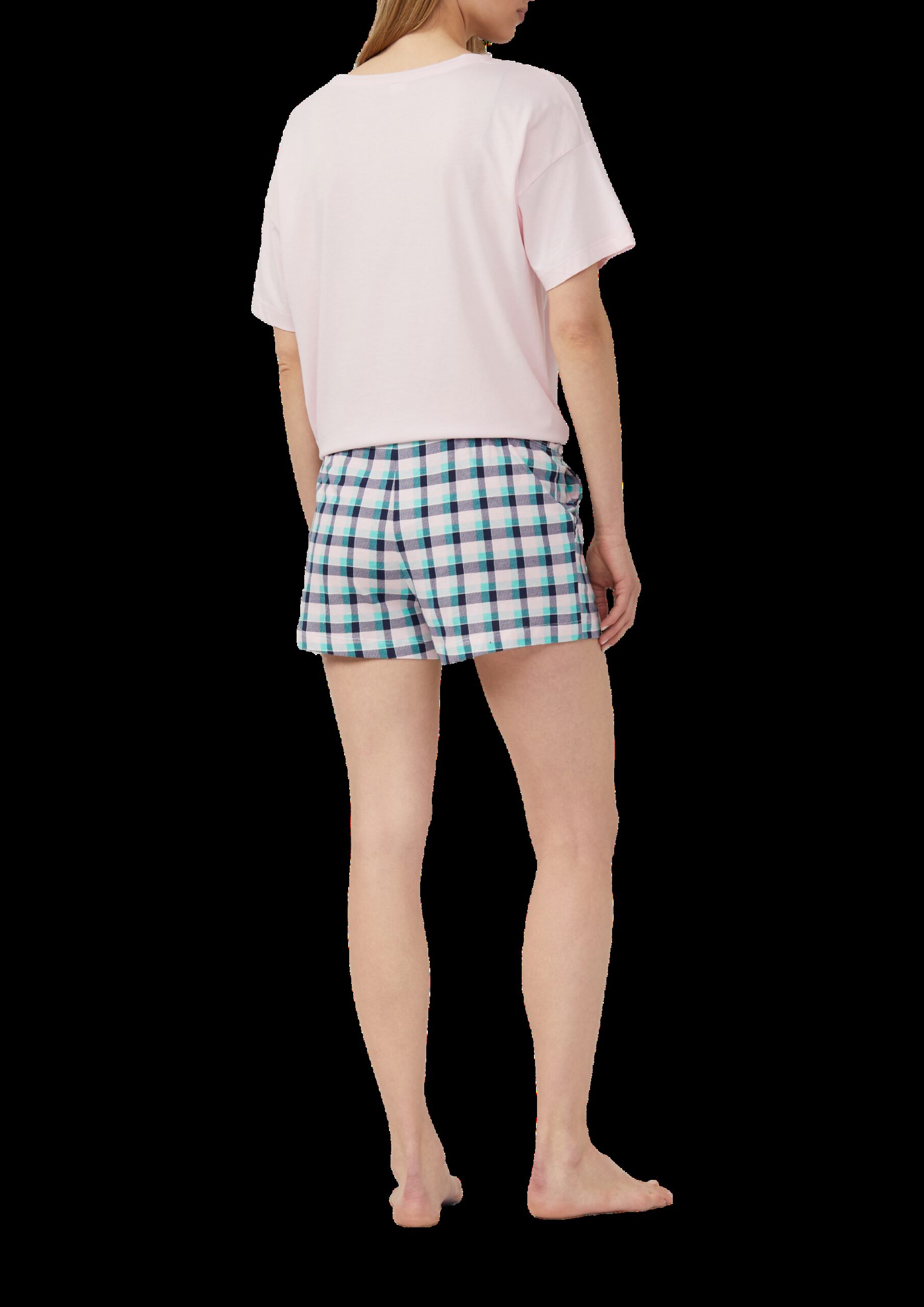 Schlafshorts mit All-over-Print