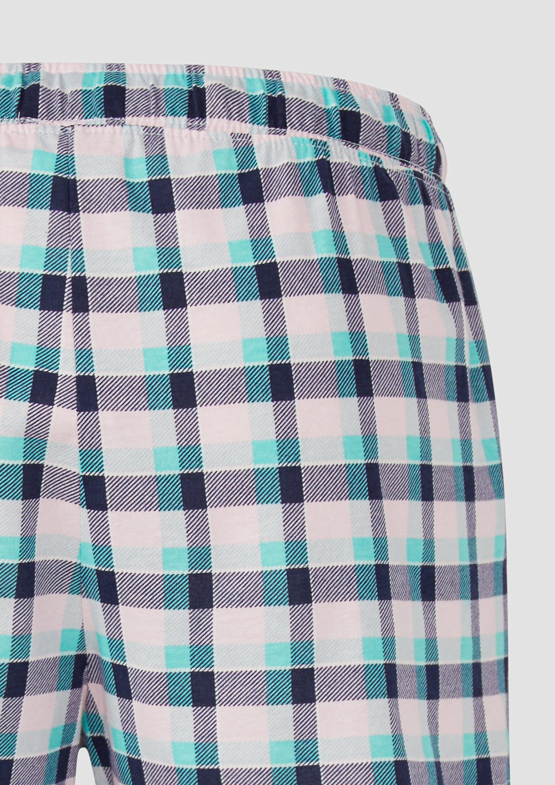 Schlafshorts mit All-over-Print