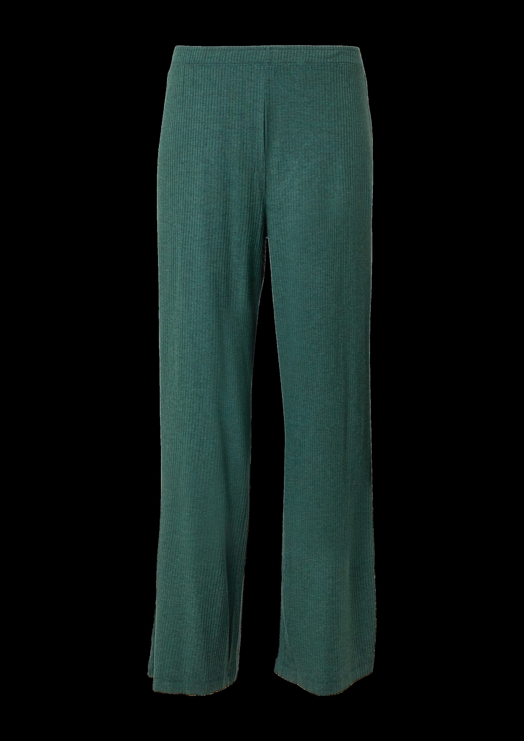 Pyjama-Hose mit Gummibundzug und weitem Bein