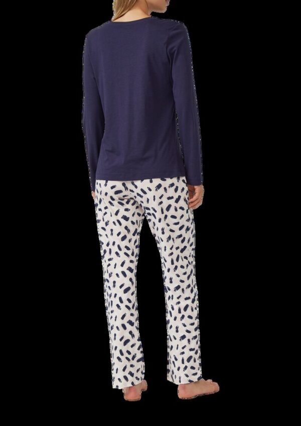 Pyjama-Oberteil mit charmantem Frontprint